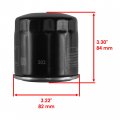 Caltric 3 Pack Oil Filter Compatible With Honda Vf1100 Vf-1100 Vf1100s Sabre Vf1100c V65 Magna Vt1100c