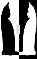 Cat Silhouettes Decorative Switchplate Cover 