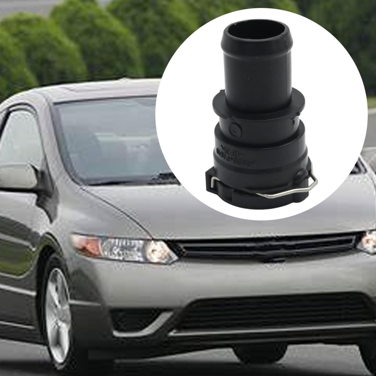 19503-rnb-a01 Radiator Hose Quick Connector For Honda Civic 2006 2015 And Acura Ilx 2013 Silicone Replacement