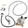 Rear Brake Caliper Master Cylinder And Hose Line For Polaris Sportsman 500 2003 2009 400 2005 450 2006 2007 