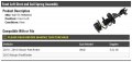 Front Left Driver Side Strut And Coil Spring Assembly Compatible With 2013-2016 Nissan Pathfinder 4wd 3 5l V6