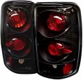 Spyder Auto Euro Style Tail Lights Black Clear 