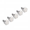 Uxcell 1 4-20 X 2 Hex Bolts 304 Stainless Steel Hexagon Screw Bolt 5pcs