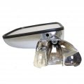 Toyota Pick Up 1987 1988 Door Mirror Driver And Passenger Side Pair Manual Non-heated Folding Deluxe Type Chrome Replacement