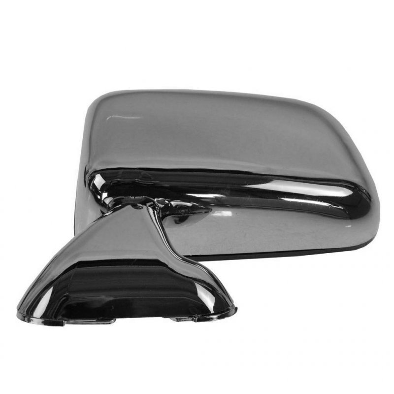 Toyota Pick Up 1987 1988 Door Mirror Driver And Passenger Side Pair Manual Non-heated Folding Deluxe Type Chrome Replacement