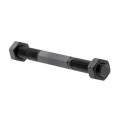 Tie Rod End Adjusting Sleeve For 1994 1995 1996 1997 Honda Passport Steel Black Medium Thread Counterclockwise Left Direction 
