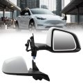 Dasbecan Side Rear View Mirror For 2020-2024 Tesla Model Y Anti-glare Glass With Memory Power Heated Right Passenger Folding 