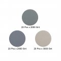 Uxcell 1-inch Hook And Loop Sanding Disc Wet Dry Silicon Carbide 2000 2500 3000 Grit Assorted 60 Pcs