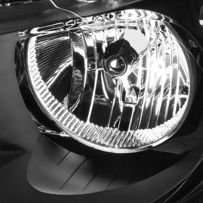 Dna Motoring Oem-hl-0066-l Black Factory Style Driver Side Headlight Lamp Replacement For 11-13 Durango