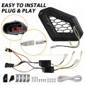Sautvs Led Front Accent Lights For Can-am X3 Auxiliary Fascia Signature Turn Signal Grill Lamps Can Am Maverick Max Turbo R Rr