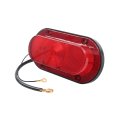 12v Red Oval Tail Light Replacement For John Deere Ar78825 Waterproof Rear Warning Lamp Tractor 