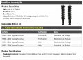 Front Strut And Coil Spring Assembly Set Of 2 Compatible With 1995-2004 Toyota Tacoma 4wd Fits V6 Rwd Pre-runner