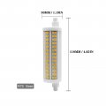 Maotopcom 20w R7s Led Bulb 118mm Dimmable 168 Leds 2000lm J Type 200w Halogen Equivalent 1 Pack Warm White 3000k J118 Double