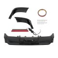 Rear Bumper Diffuser With Brake Lightt Replacement For Camry 2018-2021 Bright Black 