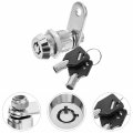 Angoily Lock For Drawers Cabinet Showcases Counters Security Metal Secure Drawer File Electric Box Lock Stainless Steel Key