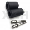 Smt-no Cut Frame Slider Crash Protector Compatible With 2004-2011 Fz6 Fazer Fz6s Black B075vmfh8b