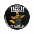 1080 Graphics Meme Tacocat Cinco De Mayo Funny Mexican Tacos And Cat Lovers Key Chain Double Sided Stainless Steel Keychain 