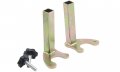 U-shape Rear Motorcycle Wheel Lift Stand Accessories Sports Bike Swingarm Spool Paddock Attachment 0 8 In Square Shafts Heavy 