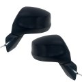 Spieg Side Mirror Set For 2012-2013 Honda Civic Power Adjustment Heated Manual Folding Black 5 Pins Pair Ho1320266 Ho1321266 