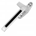 Uxcell Casement Window Zinc Alloy Right Hand Locking Handle Silver Gray W Screws