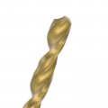 Uxcell High Speed Steel Straight Shank Twist Drill Bit Fully Ground Titanium Coated 2 5mm Diameter 34mm Total Length 12mm 36