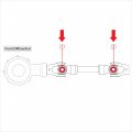 Caltric Front Or Rear Drive Shaft U-joint For Bombardier Traxter 500 650 4x4 1999-2005