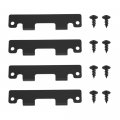 Automkt Gate Tailgate Hinge Plates And Screws Yam-tailg-at-hp Fits For Yamaha Rhino 2006-2009 450 Yxr450f 2004-2007 660 Yxr660f 