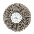 Uxcell 6mm Shank 82mm Dia Head 240 Grit Abrasive Nylon Wheel Brush Grinding Tool