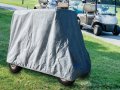 Carscover Hd Waterproof Golf Cart Cover 2 Passenger 5 Layer Storage Covers For Yamaha Club Car Ez Go Fit Up To 95 Inch Long