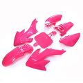 Tc-motor Pink Plastic Fender Fairing Kit For Honda Xr Crf Xr50 Crf50 50cc 70cc 90cc 110cc 125cc 140cc 150cc 160cc Dirt Pit Bike