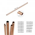 1pc Red Copper Tubes 1-16mm Internal Diameter 300mm 200mm 250mm Tube Brass Spacer Model Building Diy Toys Accessories Color