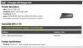 Right Passenger Side Bumper End Textured Black Compatible With 1997-2001 Jeep Cherokee Without Country Package