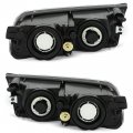 Hecasa Pair Fog Lights Assembly Compatible With 2007-2009 Honda Acura Mdx Replacement For Ac2592107 Ac2593107 33951stxa01