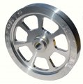 Billet 6 Rib Power Steering Pulley For Corvette Or Ls With Spacing 