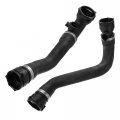 2pcs 17127510952 11531436408 Car Crankcase Vent Hose From Valve Cover For Bmw 330xi 2001-2005 325ci 2001-2006 