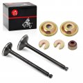Intake Exhaust Valve Seal Kit Compatible With Yamaha Gas Golf Cart G2 G5 G8 G9 G11 G14 1989-1996