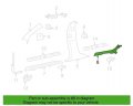 Volvo Genuine Sill Moulding 39806102 S80 2007-2016 Black Rear Left