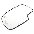 Ocpty Driver Side Mirror Glass Heated Turn Signal Replacement For 2003-06 Chevy Silverado 15002007 1500 Classic Chrome