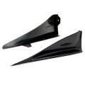 Ikon Motorsports Side Skirts Spats For 2022-2026 Subaru Brz Toyota Gr86 Coupe 2-door Sti Style Unpainted Black Abs Skirt Guard 