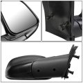 Gm1321245 Oe Style Manual Passenger Right Side View Door Mirror Compatible With Chevy Express Gmc Savana 96-02