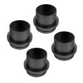 Powertec 70193-p4 Screw End Quick Coupler For 4a Hose A Left-hand Threaded Adapter 4pk 