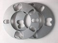 Nb-aero 2pcs Universal 4hole 3mm Wheel Spacer Adapter Aluminum Fit 4 Lug 4x98 4x100 4x108 4x114 3 Car Styling 