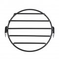 Terisass Motorcycle Headlight Grill Cover Iron Round Guard Grille Kit 6 5 Inch Motorbike Headlamp Protector Mask For Cruiser 