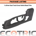 Ecotric Driver Seat Trim Panel Compatible With 2009-2017 Buick Enclave Chevrolet Traverse Gmc Acadia Track Cover Replace For
