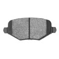 Front Disc Brake Pads For Volkswagen Routan 2009 To 2014 Ceramic Friction Material 4 59 In Length 1 96 Thickness