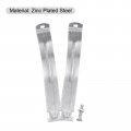 Uxcell 6-1 2 Emt Strut Clamps Steel For Rigid Conduit And Pipe 4pcs Universal Clamp With Bolt Nut