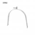 Uxcell 6-1 2 Emt Strut Clamps Steel For Rigid Conduit And Pipe 4pcs Universal Clamp With Bolt Nut