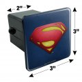 The Flash Supergirl Logo Tow Trailer Hitch Cover Plug Insert 2