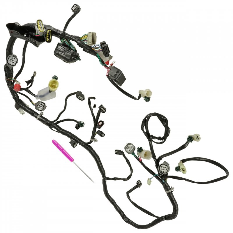 Caltric Wire Harness Compatible With Honda Rancher 420 Trx420fm 2009-2013 32100-hp5-a41 32100-hp5-a40