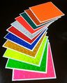1 Sheet Of Gold Super Reflective Vinyl Safety Indicator Sticker With Adhesive Backing Diameter 64 Hot Dots Per A-6432 Photo 